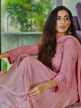 Rose Gold Chikankari Kurta